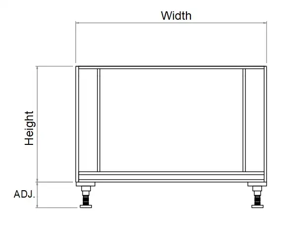 Base Oven cabinet 1200