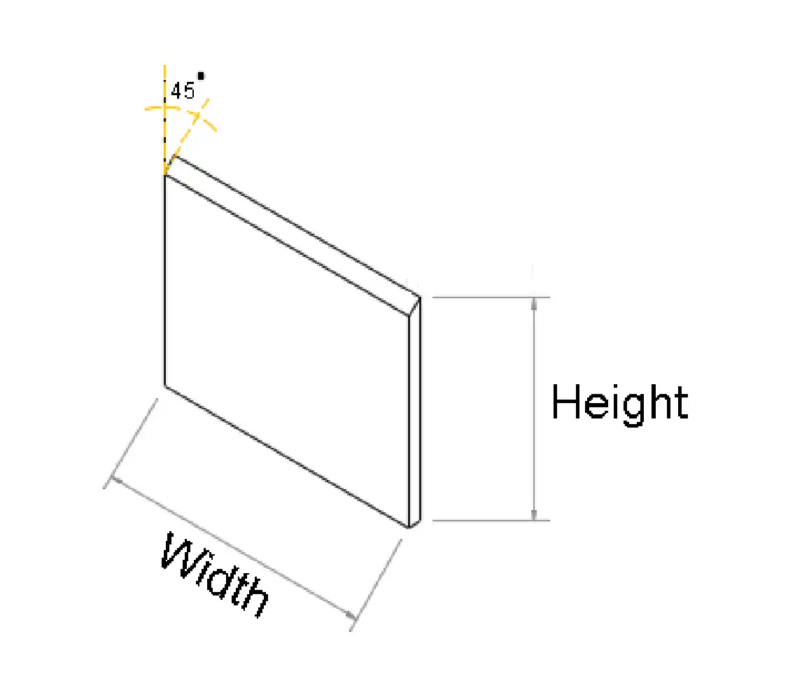 Bevel-2PAC Drawer / pull out Door - Photo 2