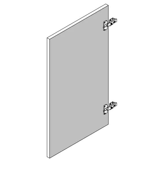 Base/Top Custom Custom Hinges LH Door - Photo 1