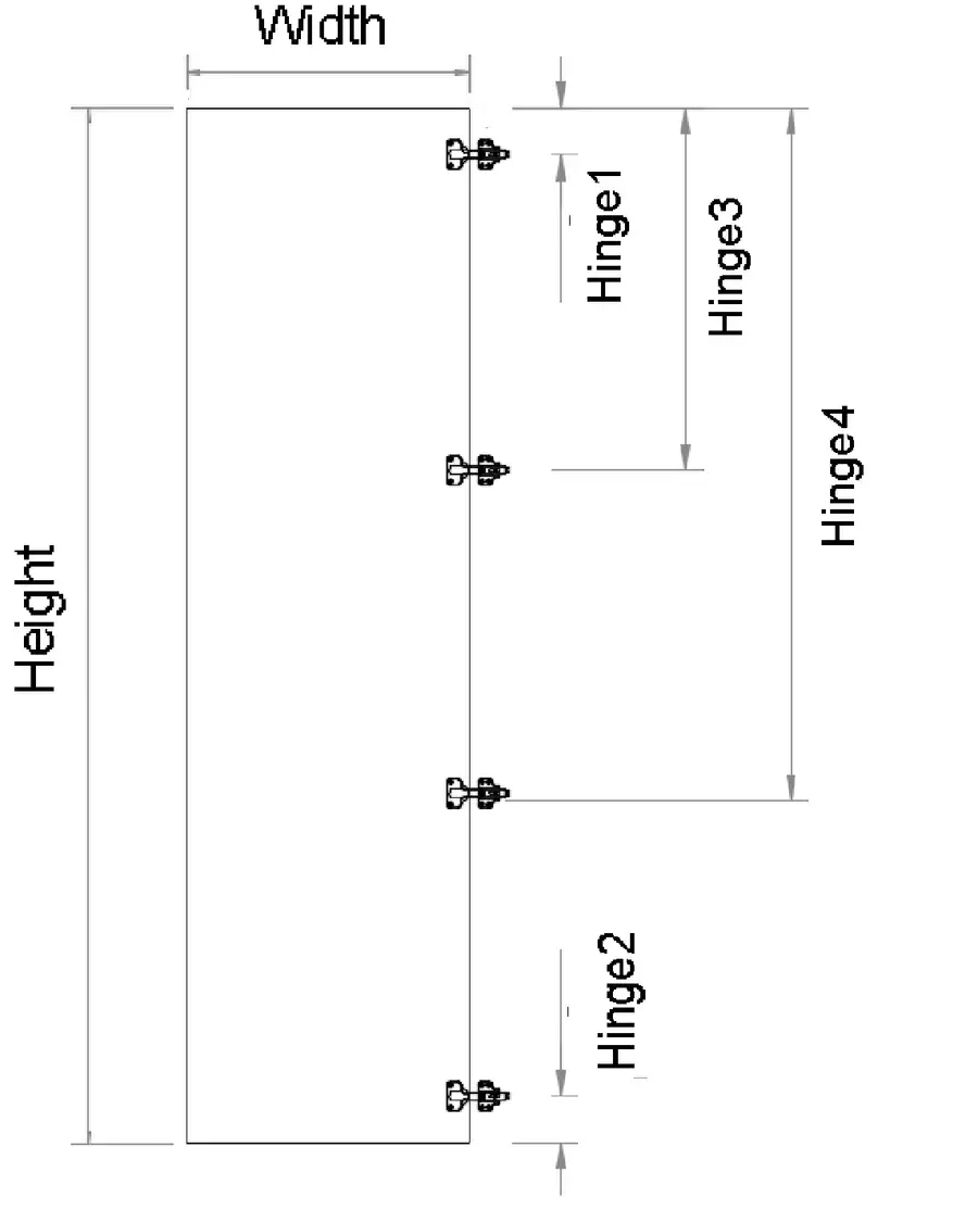 Tall Custom Custom Hinges LH Door - Photo 2