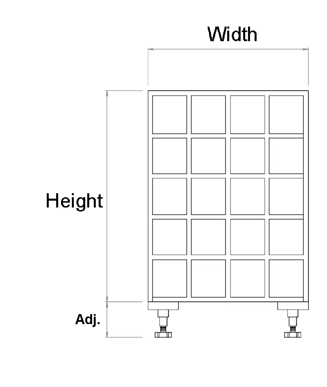 Base Wine Rack Cabinet - Photo 3