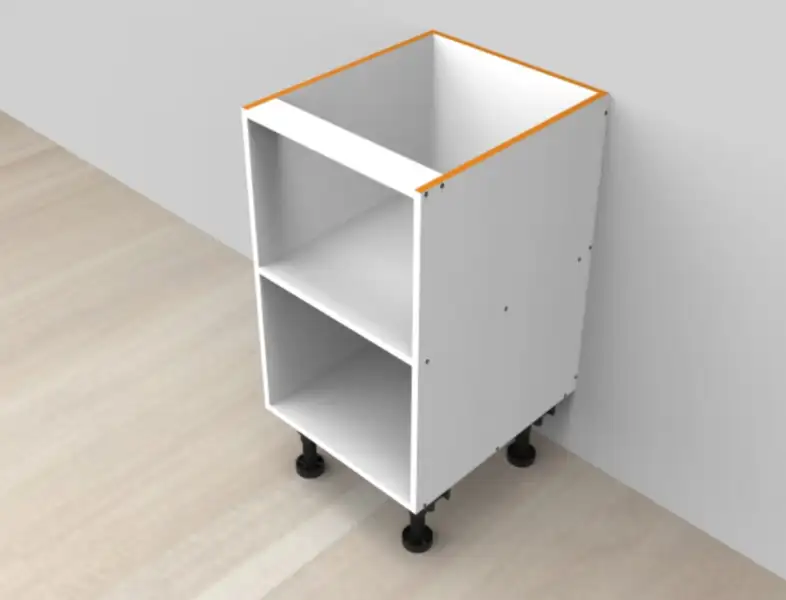 Base open shelf Cabinet Fix Shelf - No Door - Photo 1