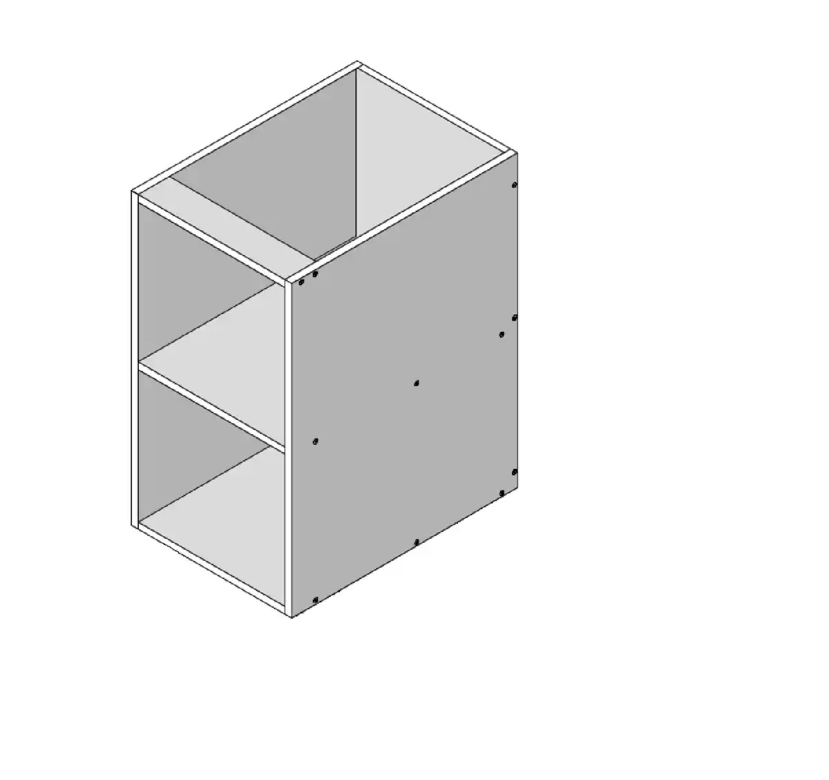 Open Shelf Wall Hung Vanity - Fix Shelf No Door - Photo 5