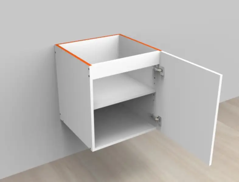 Single Right Door Wall Hung Vanity - Photo 1