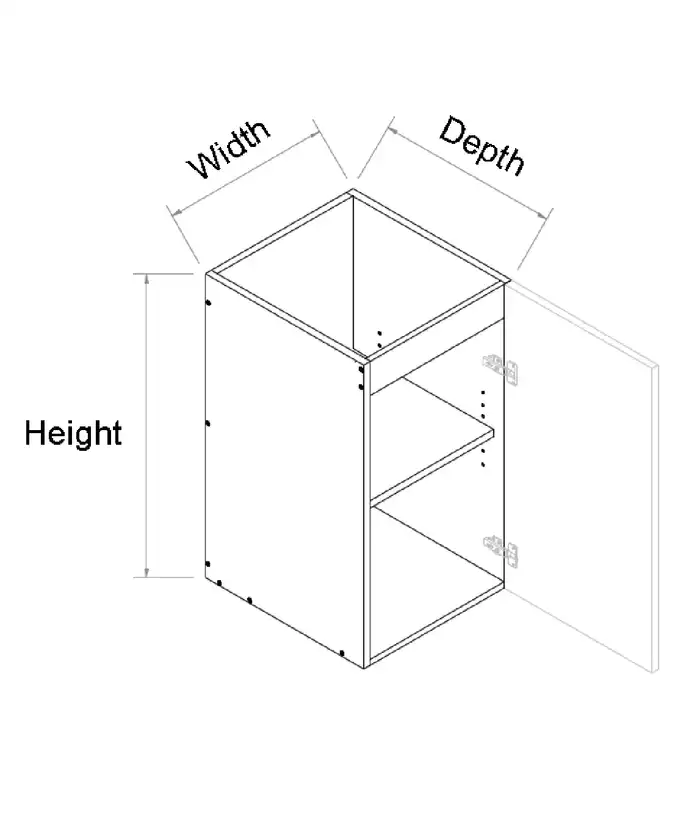 Single Right Door Wall Hung Vanity - Photo 2
