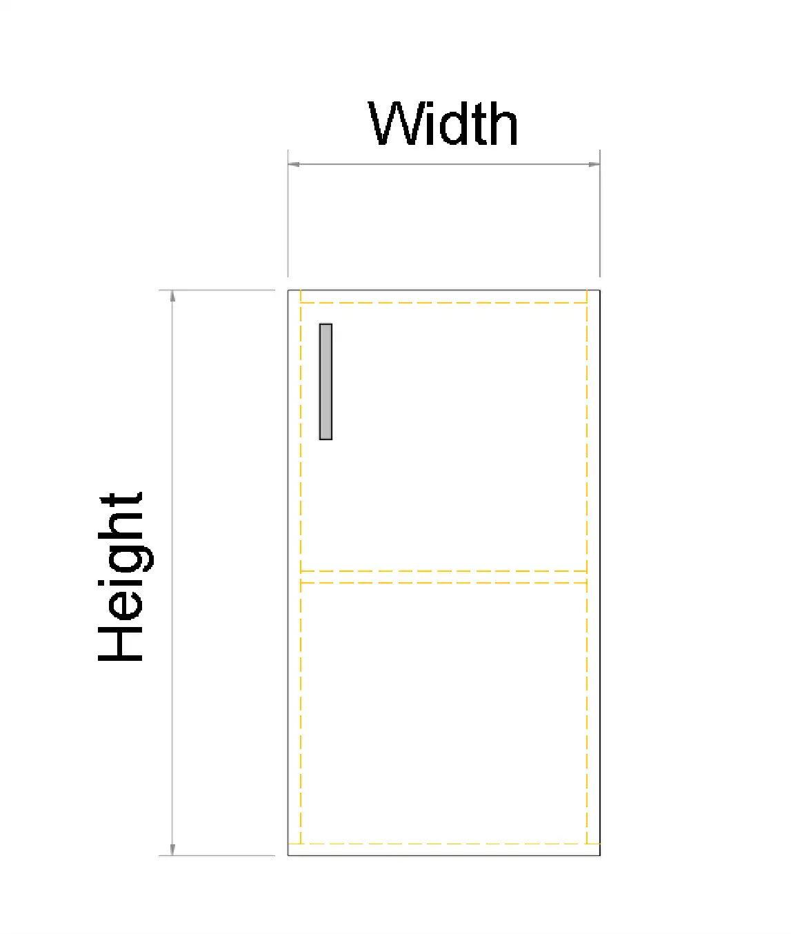 Single Right Door Wall Hung Vanity - Photo 3