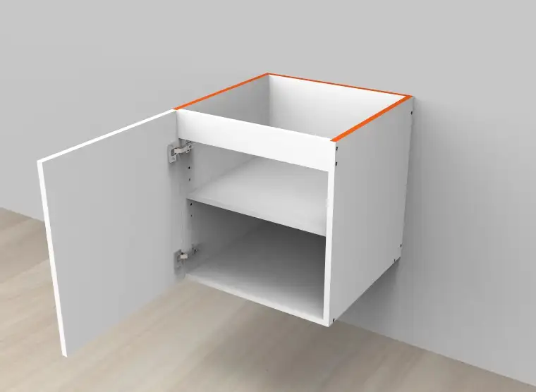 Single Left Door Wall Hung Vanity - Photo 1