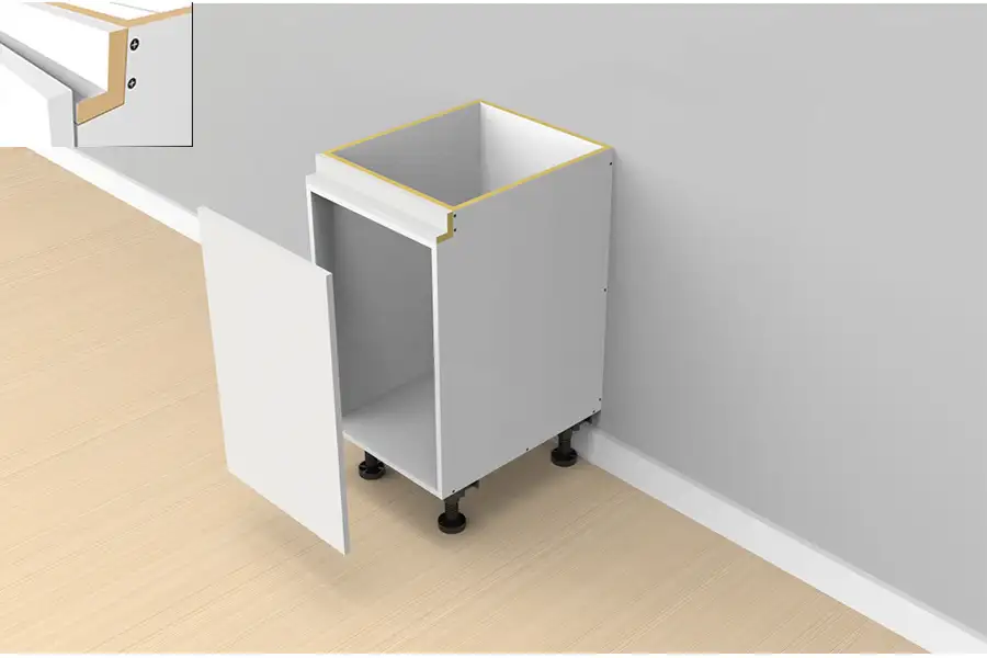 Base Pull out Door Finger Pull Cabinet - Photo 1