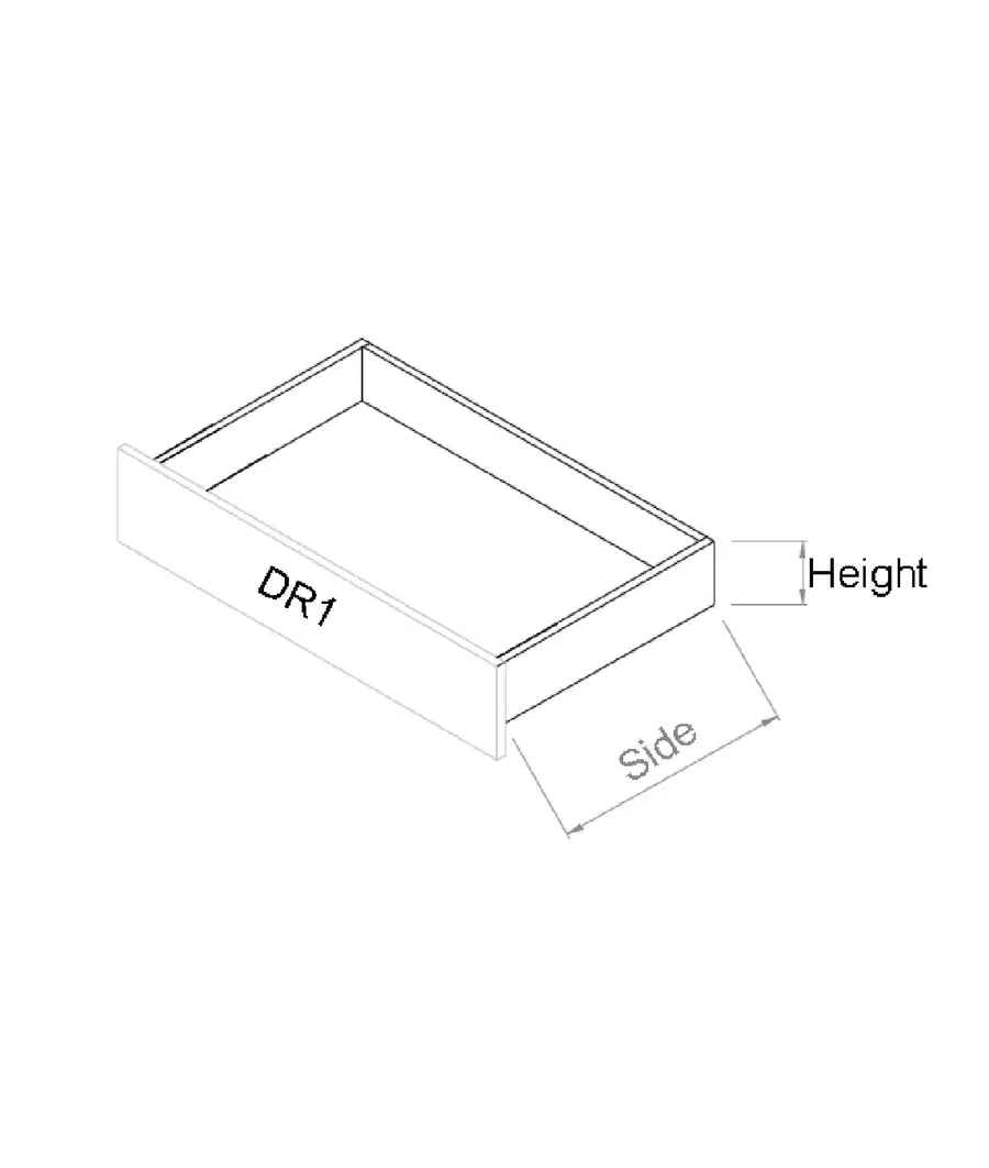 One Drawer Base Cabinet-Under MW - Photo 8
