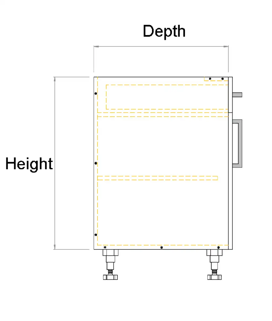 Single Drawer Single Left Door Cabinet - Photo 4