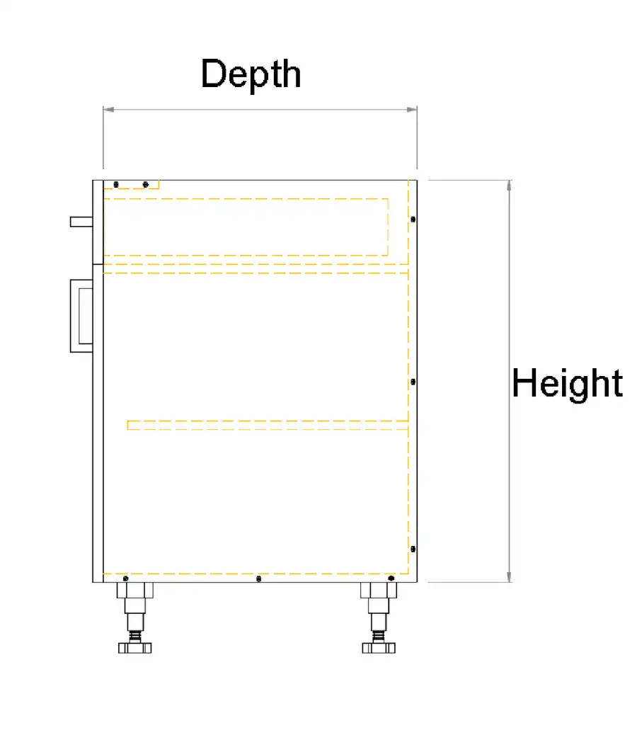 Single Drawer Double Door Cabinet - Photo 4