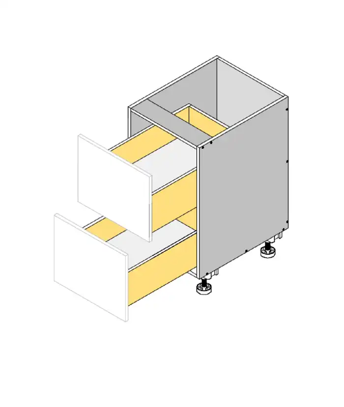 Custom 2 Drawers Cabinet - Photo 5