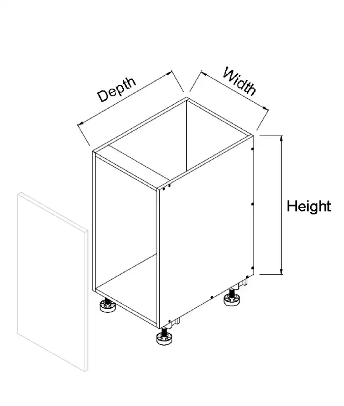 Base Pull out Door Cabinet - Photo 2