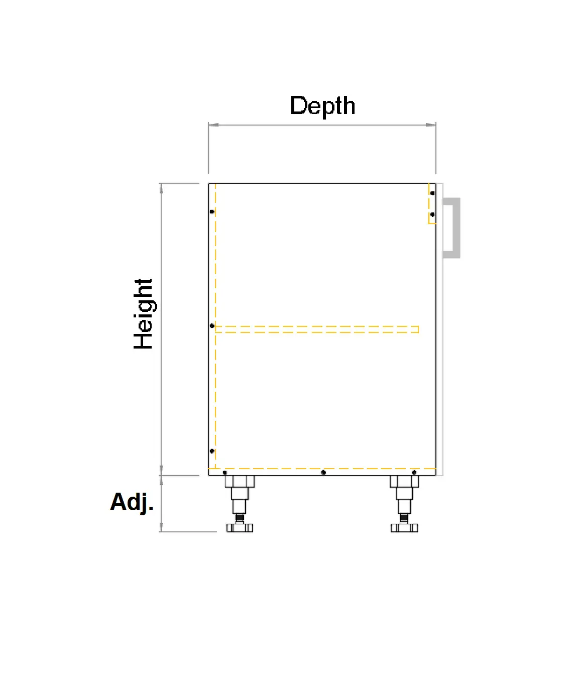 Base Double Door Cabinet - Photo 4
