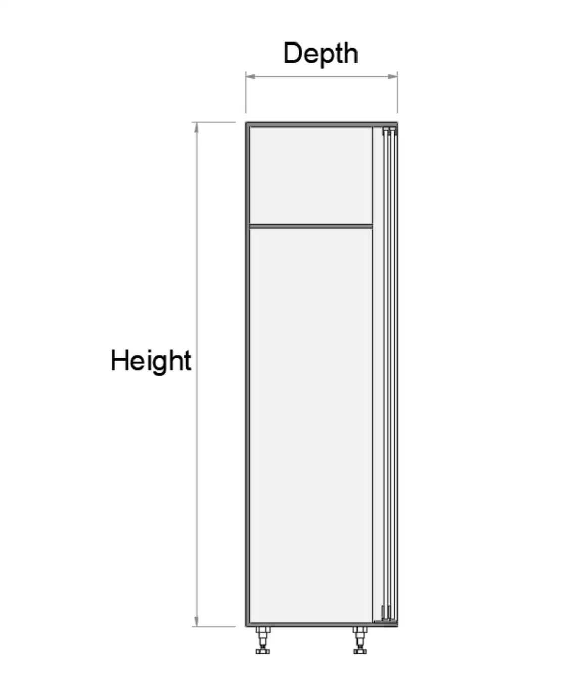 Garage Storage Side View