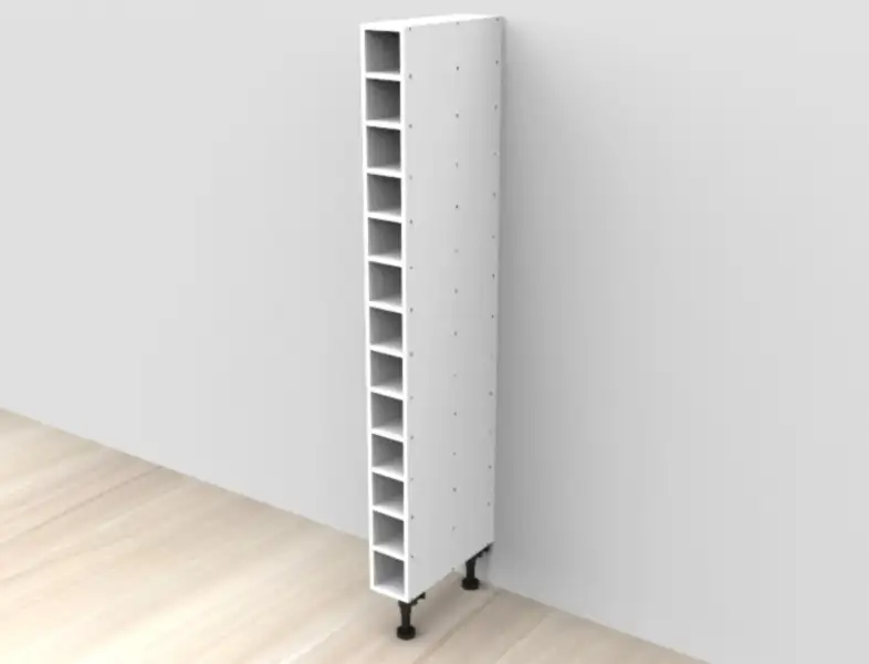 Tall Wine Rack Cabinet - Photo 1