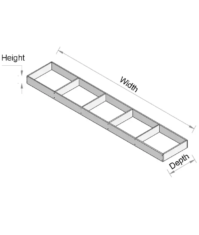 Raw MDF Kicker Box - Photo 2