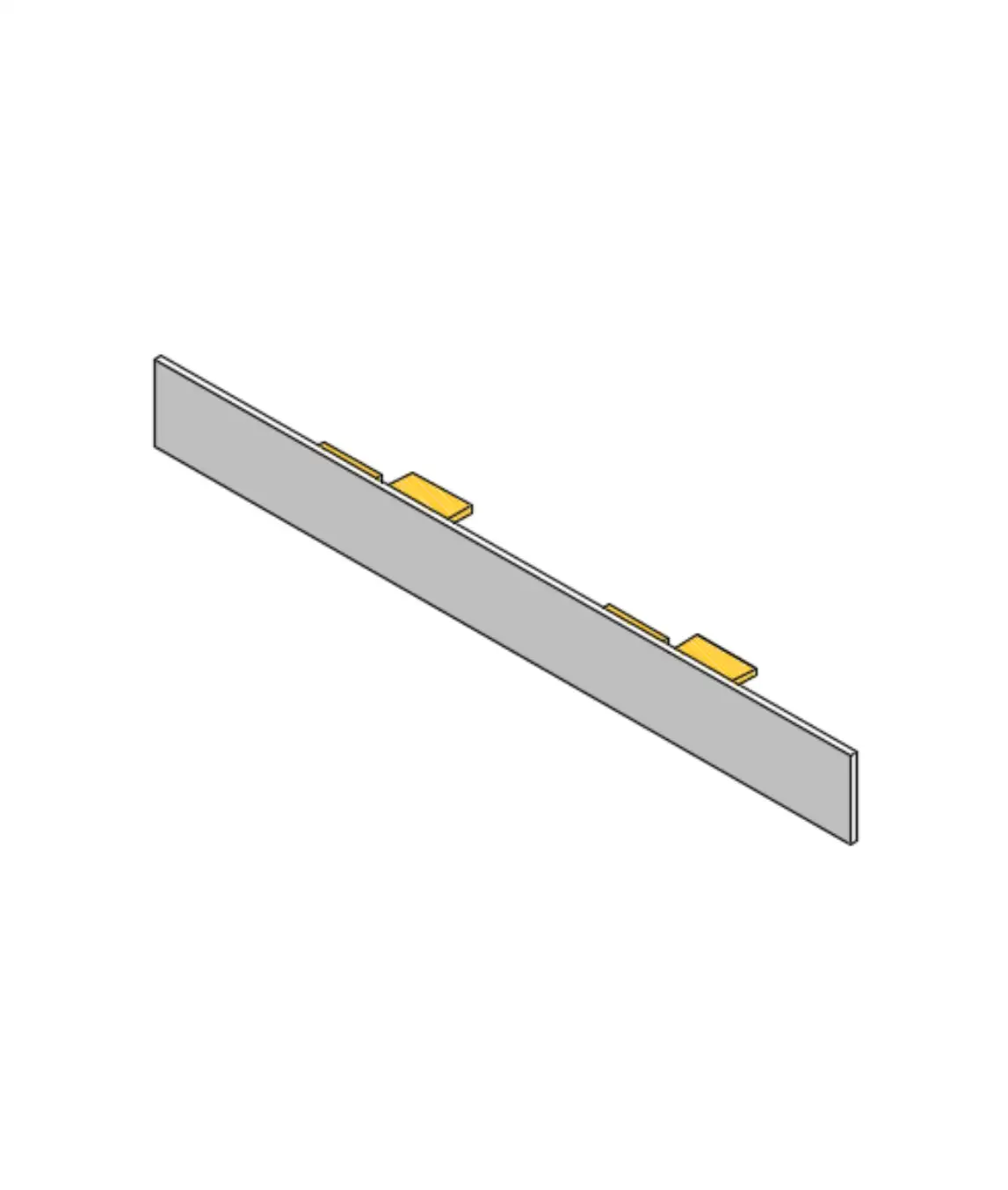 Linear Melamine Bulkhead - Photo 3