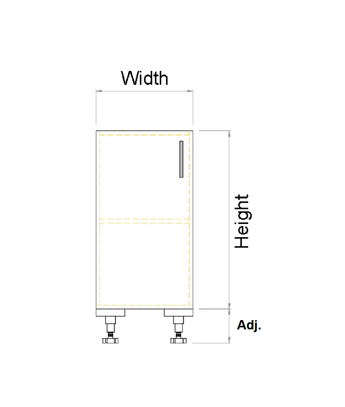 Single Left Door Floor Vanity - Photo 3