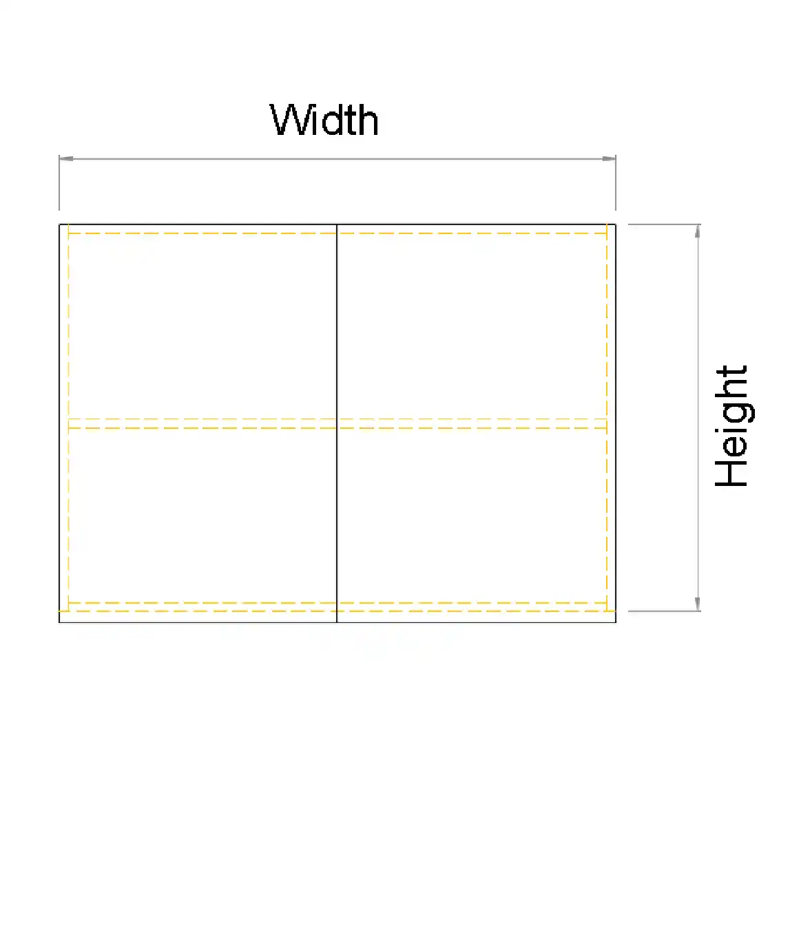 Top Above Microwave and Fridge Double Door Cabinet - Photo 3