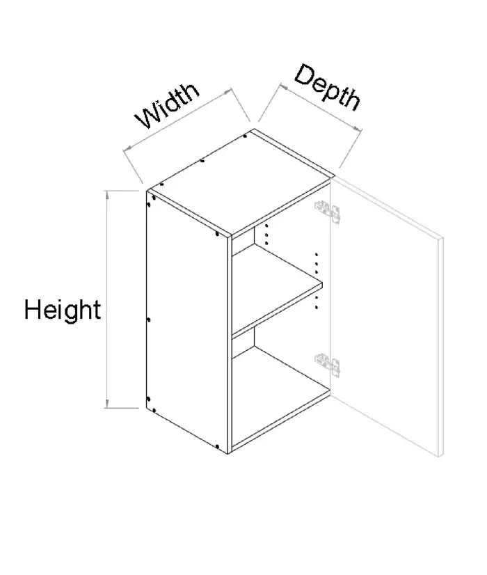 Top single Right door Cabinet - Photo 3