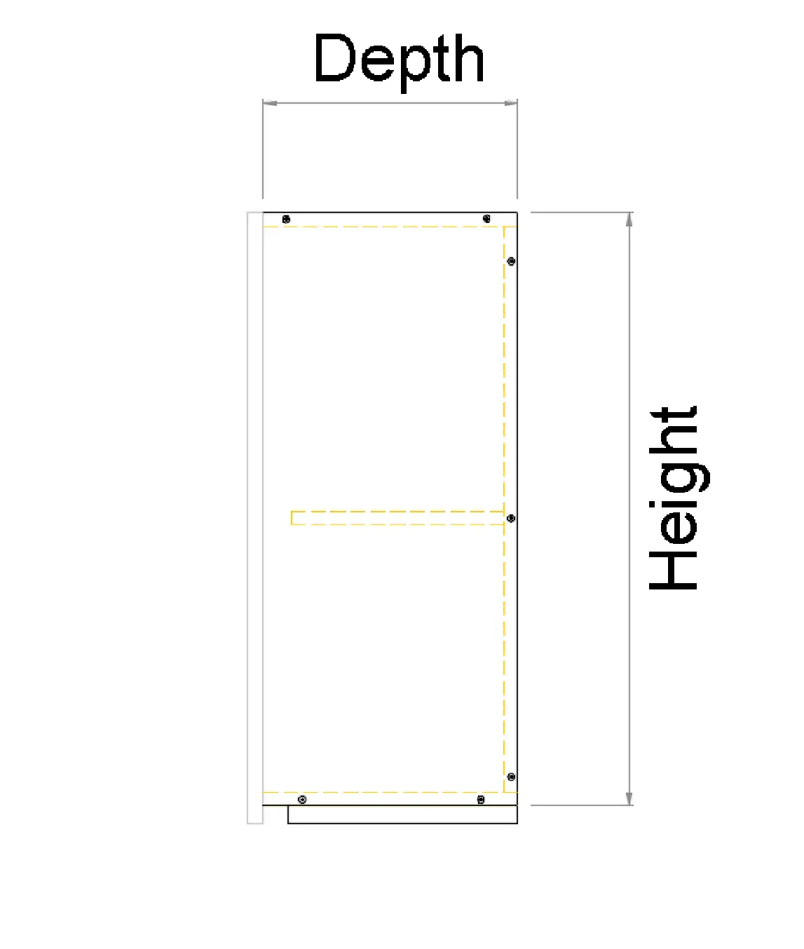 Top single Left door Cabinet - Photo 4