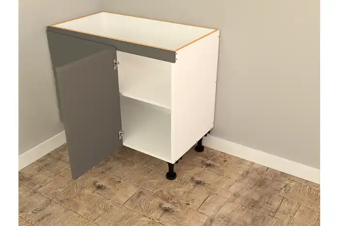 Base Right Blind Single Door 2PAC Bevel Cabinet - Photo 1