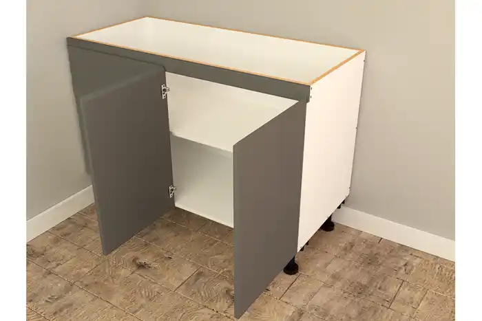 Base Right Blind Double Door 2PAC Bevel Cabinet - Photo 1