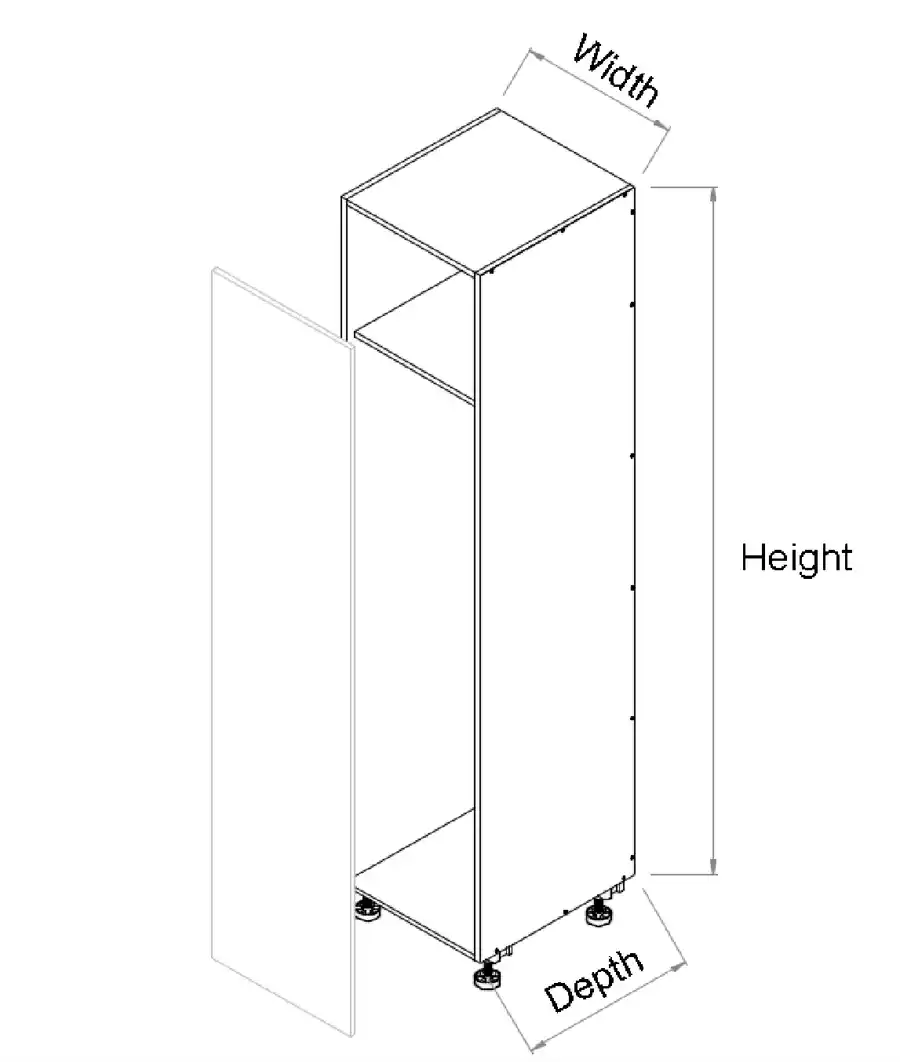 Tall Pull out Pantry Cabinet - Photo 2