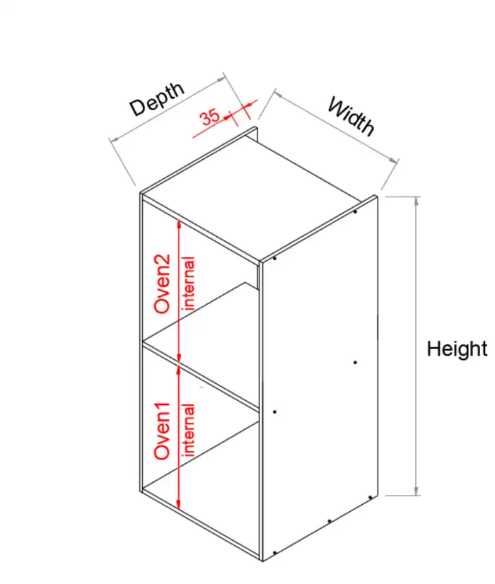 Tower Oven Cabinet - Photo 2
