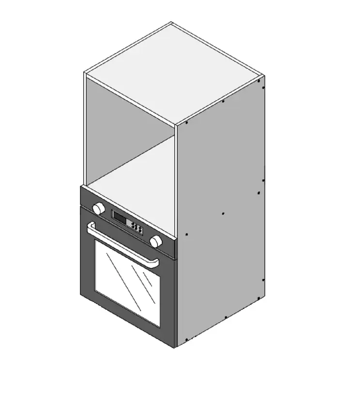 Tower Oven Cabinet - Photo 5