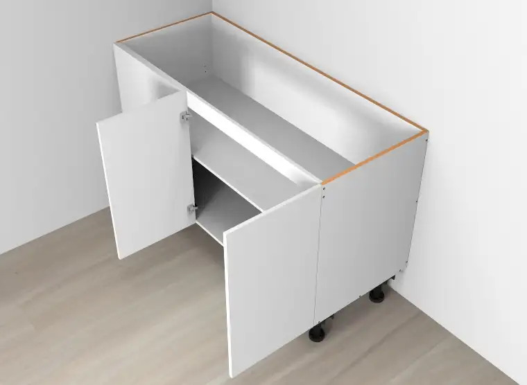 Base Right Blind Double Door Cabinet - Photo 1