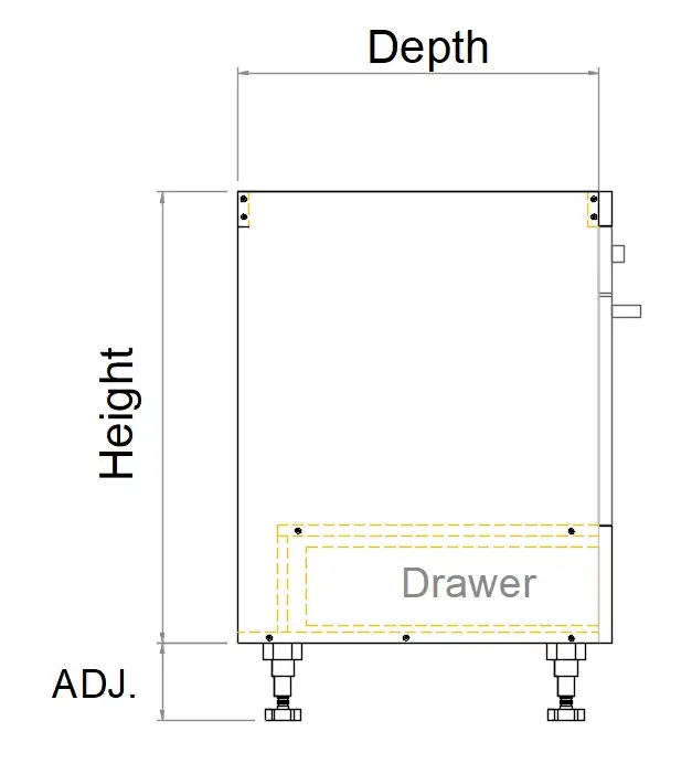 Base Oven 900mm cabinet with drawer - Photo 4