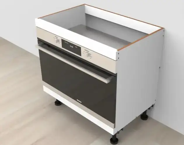 Base Oven Cabinet 900mm - Photo 1