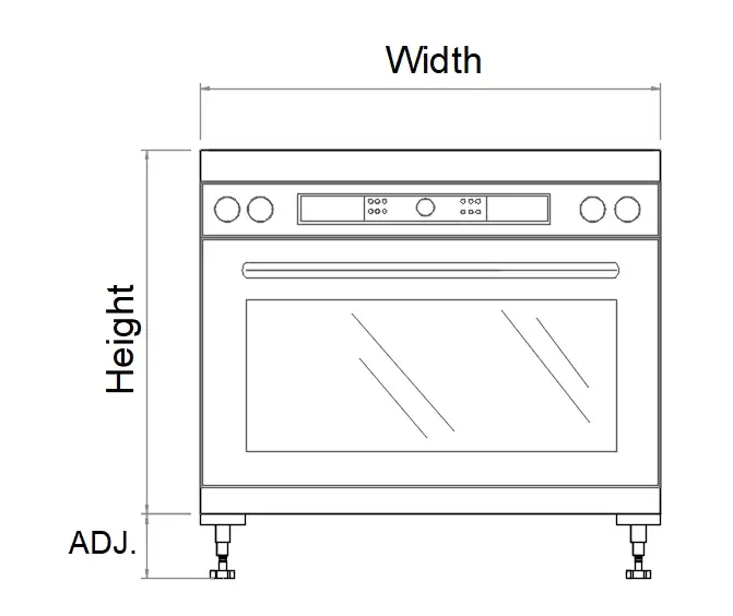 Base Oven Cabinet 900mm - Photo 3