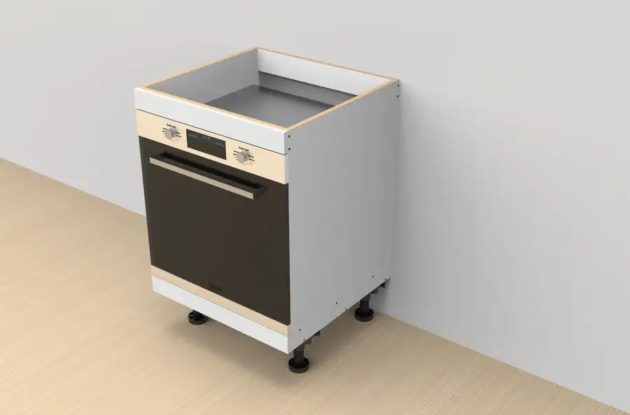 Base Oven Cabinet 600mm - Photo 1