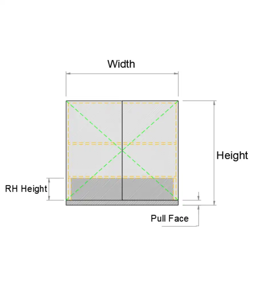 Top Pull Out Rangehood -Double Door Cabinet - Photo 3
