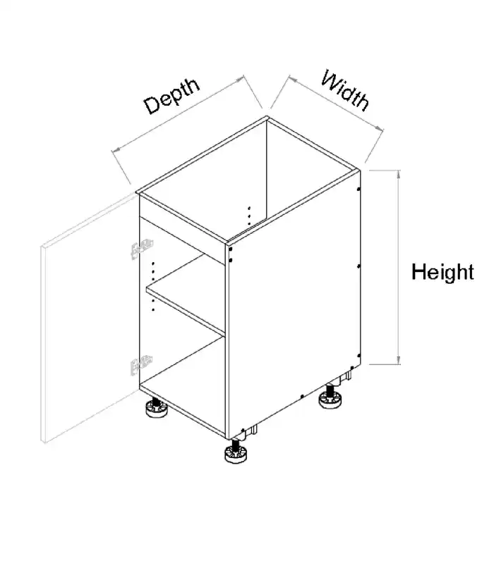 Base single custom door